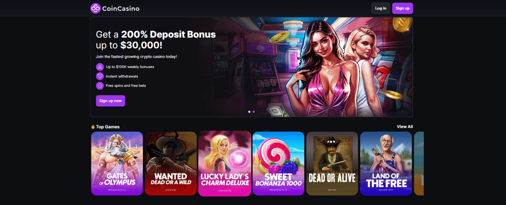 CoinCasino - Georgia online casinos